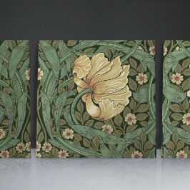 Azulejo De Cerâmica Pimpernel Seamless 1/2 William Morris Arts Artesan