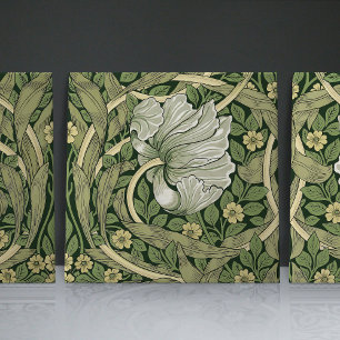 Azulejo De Cerâmica Pimpernel Seamless 1/2 William Morris Arts Artesan