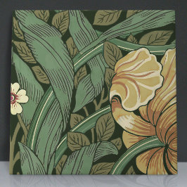 Azulejo De Cerâmica Pimpernel Seamless 3 de 12 Warm Yellow Sage Green