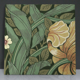 Azulejo De Cerâmica Pimpernel Seamless 3 de 12 Warm Yellow Sage Green