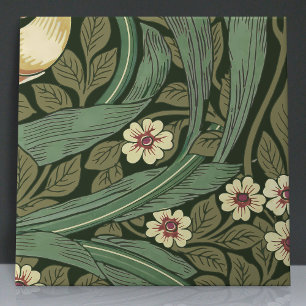 Azulejo De Cerâmica Pimpernel Seamless 6 de 12 Verdes Amarelas Quentes