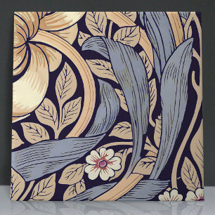 Azulejo De Cerâmica Pimpernel sem costura 12 de 12 azul empoeirado e a