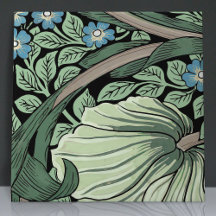 Pimpernel sem costura 1 de 12 Sage Verde Azul