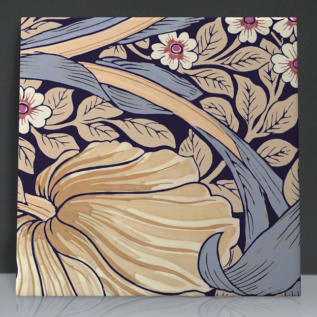 Azulejo De Cerâmica Pimpernel Sem Costura 4 de 12 Azul e Amarelo (Criador carregado)