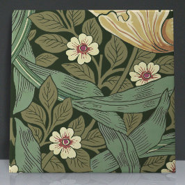 Azulejo De Cerâmica Pimpernel Sem Costura 5 de 12 Verdes Amarelas Quen