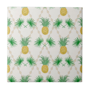 Azulejo De Cerâmica Pineapples, retro