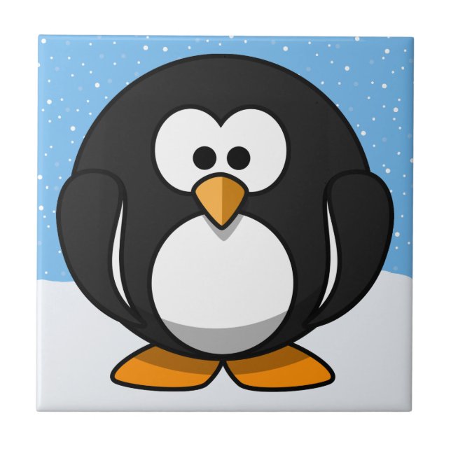 Azulejo De Cerâmica Pinguim Cujo (Frente)