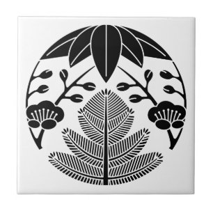 Azulejo De Cerâmica Pinheiro bambu ume