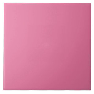 Azulejo De Cerâmica PINK BLUSH (cor vermelha clara e sólida) ~