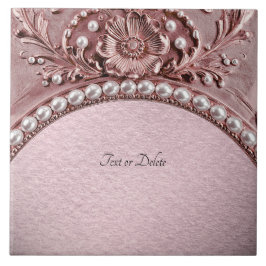 Azulejo De Cerâmica Pink Flower Ceramic Tile