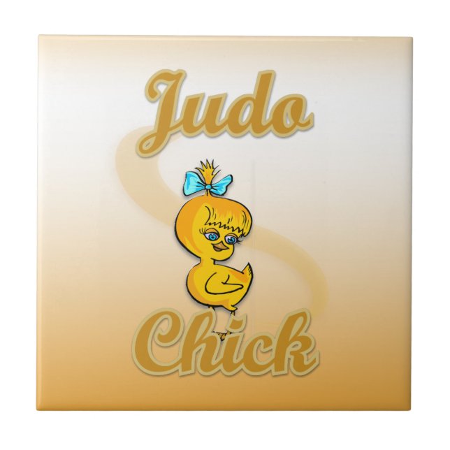 Azulejo De Cerâmica Pintinho Judo (Frente)