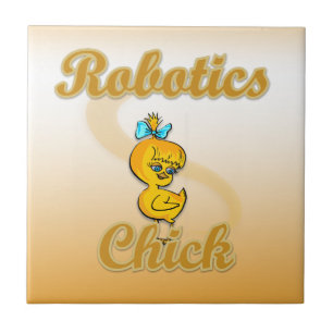 Azulejo De Cerâmica Pintinho Robotics