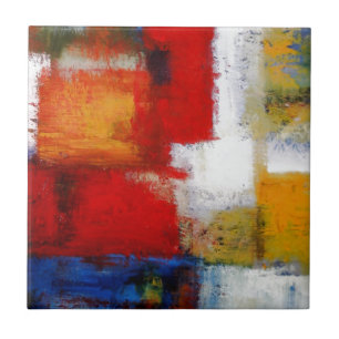 Azulejo De Cerâmica Pintura de Abstrato moderna