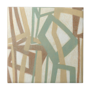 Azulejo De Cerâmica Pintura em mão livre por Norman Wyatt