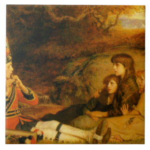 Azulejo De Cerâmica Piper (de John Everett Millais)