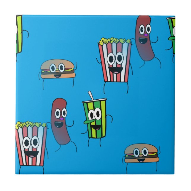 Azulejo De Cerâmica pipoca (Frente)