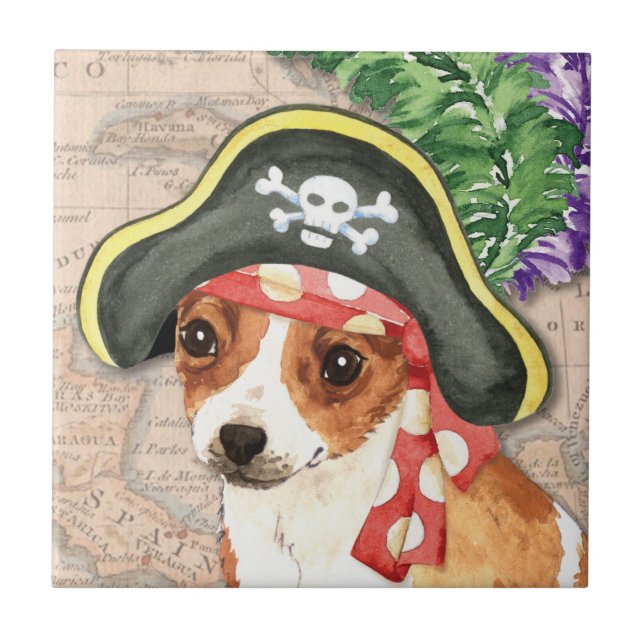 Azulejo De Cerâmica Pirato Chihuahua (Frente)