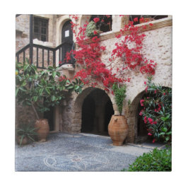 Azulejo De Cerâmica PISCINA de CRETE do pátio da igreja do monastério