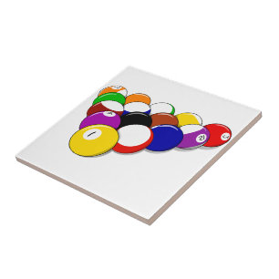 Azulejo De Cerâmica Piscina Hall Balls Rack Em Sports Leisure Billiard
