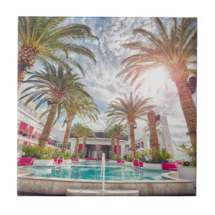Azulejo De Cerâmica Piscina Hotel Piscina Férias de Verão Férias