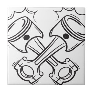 Azulejo De Cerâmica Pistões