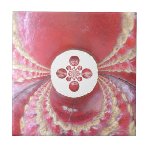 Azulejo De Cerâmica Pitch Kaleidoscope: Críquete esmaga o coração do j