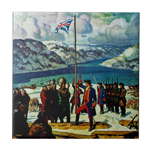 Azulejo De Cerâmica Pittsburgh no começo (Frente)