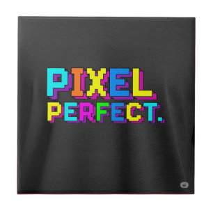 Azulejo De Cerâmica Pixel Perfeito.