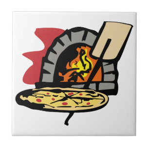 Azulejo De Cerâmica Pizza Oven