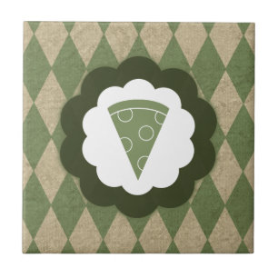 Azulejo De Cerâmica pizza vintage