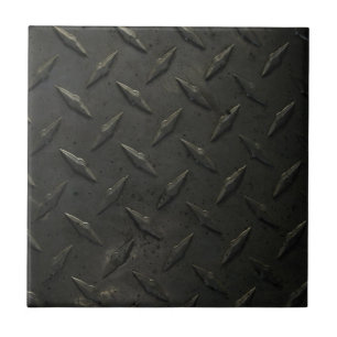 Azulejo De Cerâmica Placa do diamante do metal