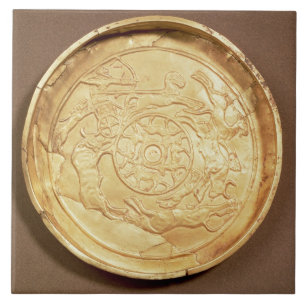 Azulejo De Cerâmica Placa (ouro)
