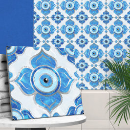 Azulejo De Cerâmica Placas de Ornamento de Olhos e mau