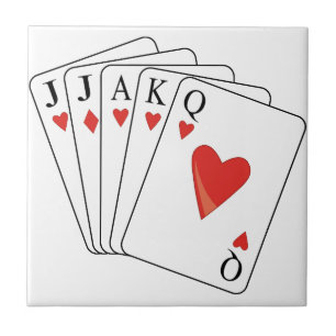 Azulejo De Cerâmica Placas Euchre