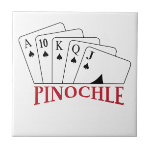 Azulejo De Cerâmica Placas Pinochle
