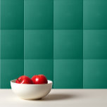 Azulejo De Cerâmica Plain solid color elf dark green<br><div class="desc">Plain solid color elf dark green design.</div>