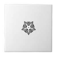 Plano de fundo branco preto de estrela branca