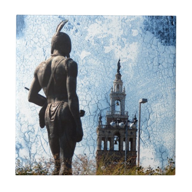 Azulejo De Cerâmica Plaza View (Frente)