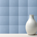Azulejo De Cerâmica Pó de cor sólida azul<br><div class="desc">Pó azul de cor sólida design.</div>