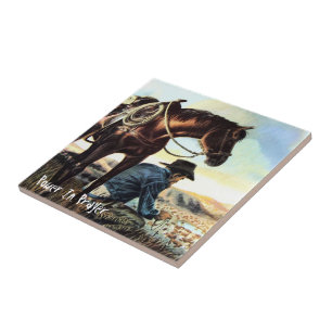 Azulejo De Cerâmica Poder na oração