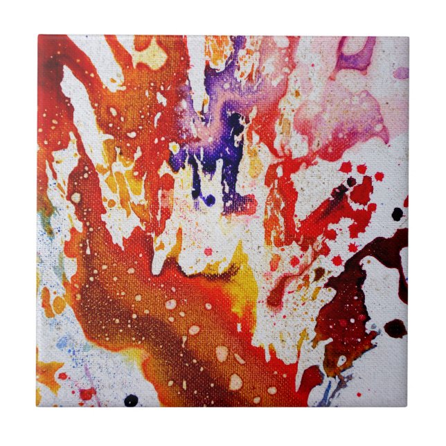 Azulejo De Cerâmica Polocromoptico #1A por Michael Moffa (Frente)