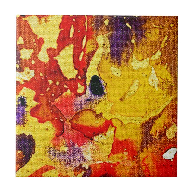 Azulejo De Cerâmica Polocromoptico 3 por Michael Moffa (Frente)