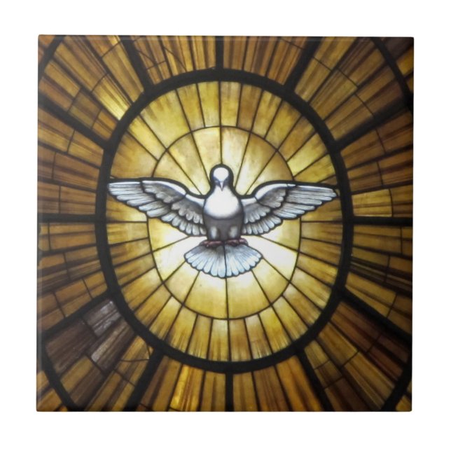 Azulejo De Cerâmica Pomba (Frente)