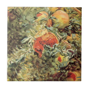 Azulejo De Cerâmica Pomegranatos II por John Singer Sargent