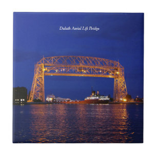 Azulejo De Cerâmica Ponte aérea Duluth e John G. Munson
