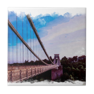 Azulejo De Cerâmica Ponte da Aquarela