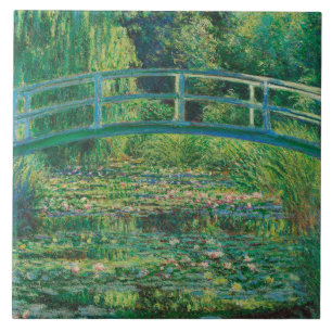 Azulejo De Cerâmica Ponte Japonesa (Water-Lily Pond), Monet