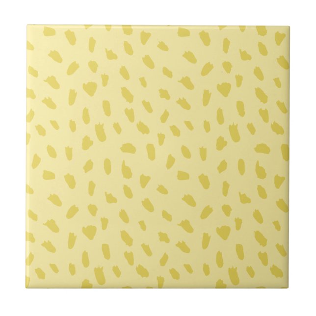 Azulejo De Cerâmica Ponto Amarelo (Frente)
