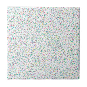 Azulejo De Cerâmica Pontos Espetados Coloridos do Arco-Íris