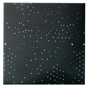 Azulejo De Cerâmica Pontos negros e brancos, atmosfera luminosa